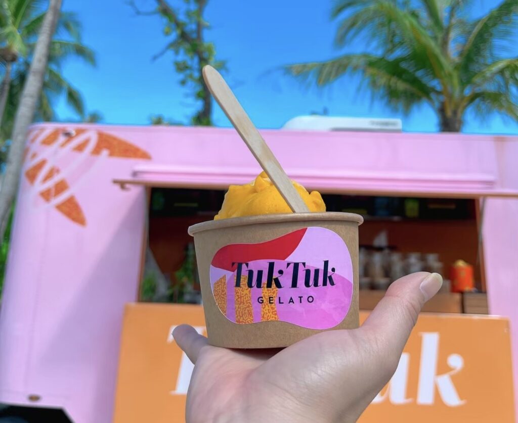 パティーナモルディブのアイスクリーム