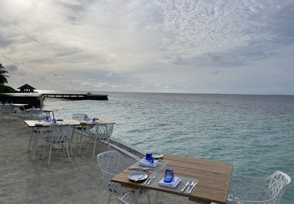 フバフェンフシ CELSIUS 夕暖のテラス席